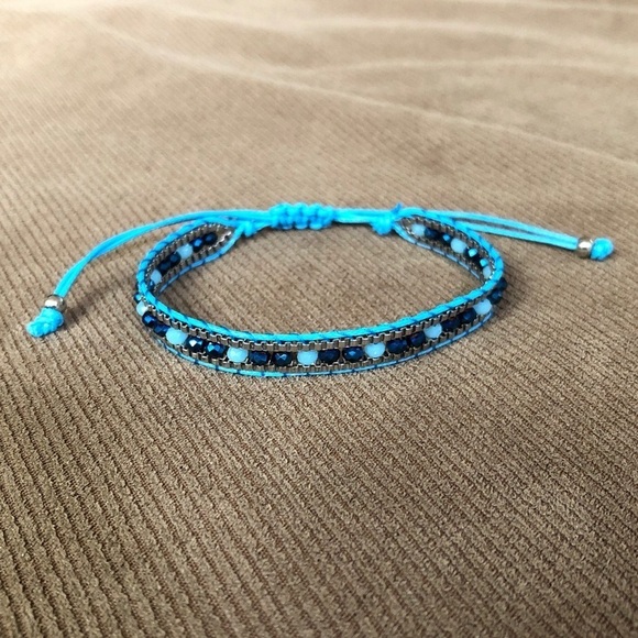 ⭐️ 5 for $25 Bohemian Weave Rope Crystal Bracelet - Picture 2 of 4